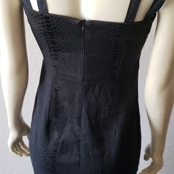 Dolce & Gabbana black snake skin dress 38 4 - Picture 5 of 6